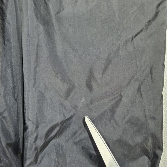 Vintage Nike Track Pants Mens Sz L Windbreaker Lined Black Lightweight Gray Tag - Picture 4 of 15